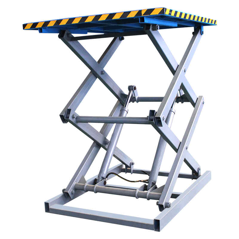 定製電動升降平台小型剪叉（chā）式升降機液壓工廠車（chē）間（jiān）流水線固定升降（jiàng）台（tái）