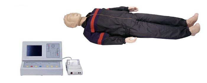 CPR500S大屏幕液晶彩显高级全自动电脑心（xīn）肺复苏模拟人