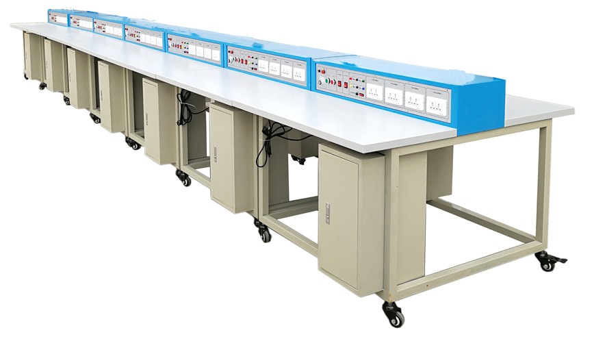 HYGY-80C电子工艺焊接装配生（shēng）产线（双面四工位）